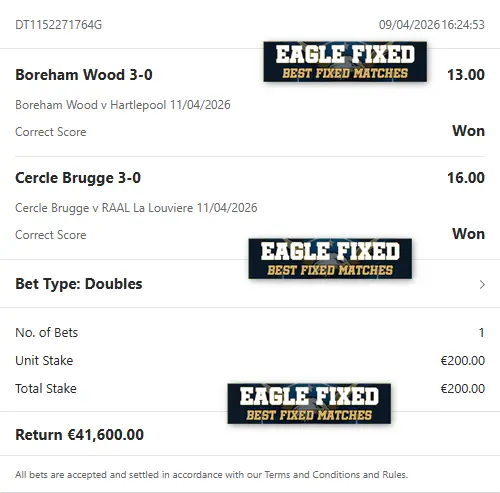 Correct Fixed Matches Correct Fixed Matches