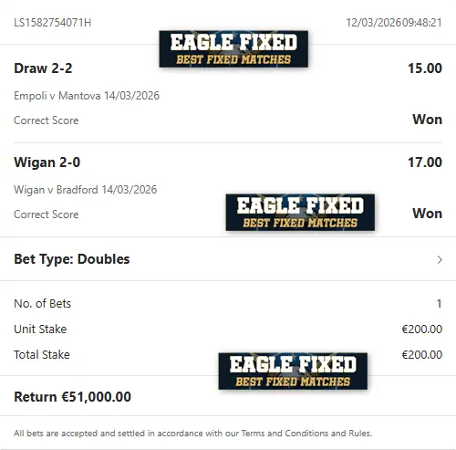 Correct Fixed Matches Correct Fixed Matches