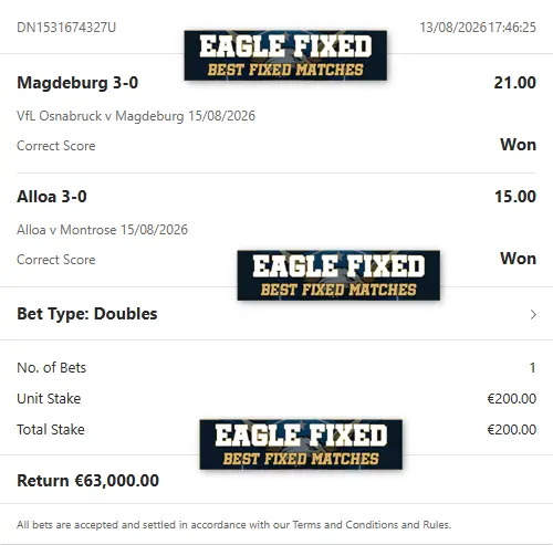 Correct Fixed Matches Correct Fixed Matches