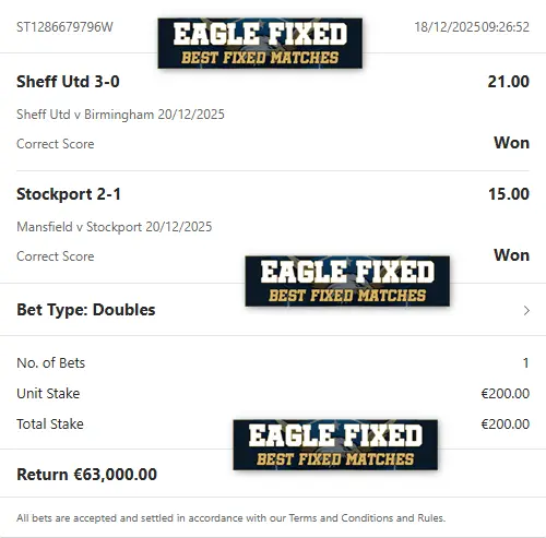 Correct Fixed Matches Correct Fixed Matches