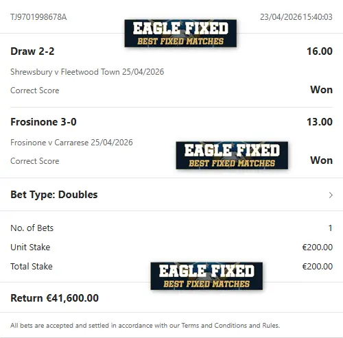 Correct Fixed Matches Correct Fixed Matches