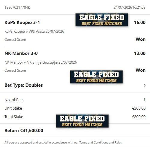 Correct Fixed Matches Correct Fixed Matches