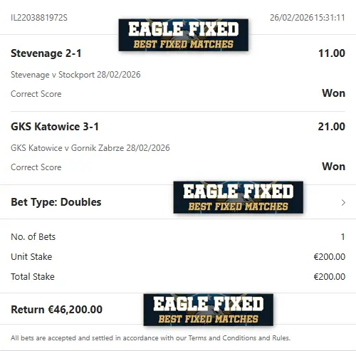 Correct Fixed Matches Correct Fixed Matches