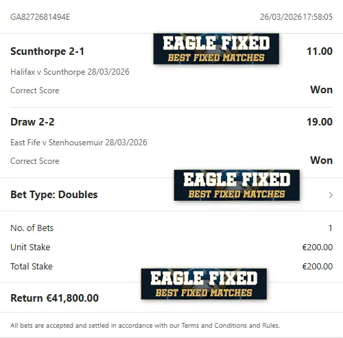 Correct Fixed Matches Correct Fixed Matches